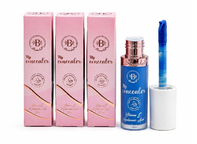 CORRECTOR BLOMSHELL TONO 12 BLUE CON VITAMINA E Y ÁCIDO HIALURONICO